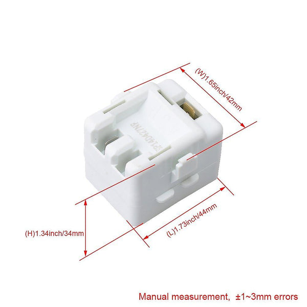 61005518 12002782 Refrigerator Start Relay and Overload 1194680 4SPWS2930