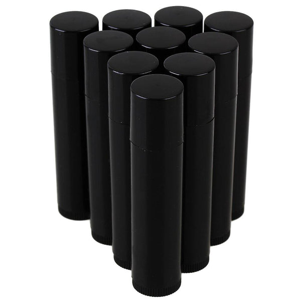 10pcs 5ML Black Lip Balm Tube Bottle ContainerWS2975