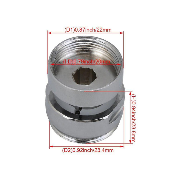 Tap Aerator Adapter 20mm Female 22mm Male ThreadWS2951