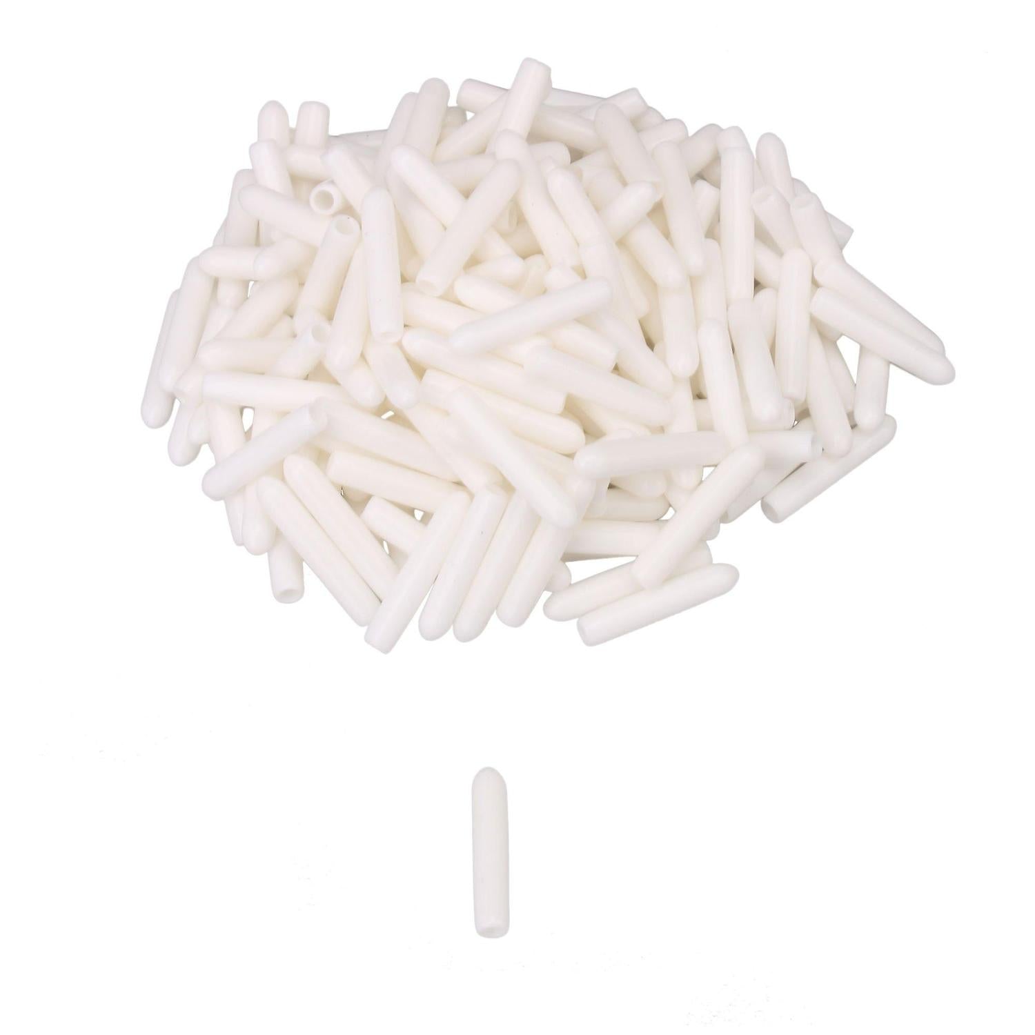 200pcs 0.118pcs 0.984Inch PVC Dishwasher Rack Repair Tip Thread Cover CapsWS2984