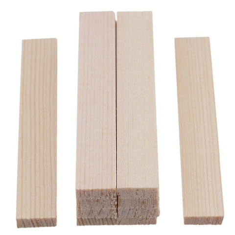 For 10pcs 80mm Length Square Balsa Bamboo Wood Strips for Model Making WS3184