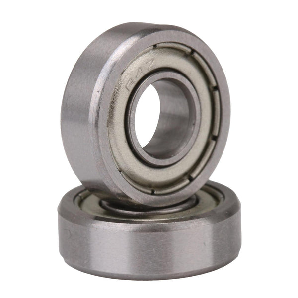 10PCS R4-ZZ Deep Groove Ball Bearings 1/4x5/8x0.19 Inch for MotorsWS3265