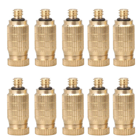 10pcs Brass Misting Nozzles 0.15mm for Outdoor Cooling Mister SystemWS3398