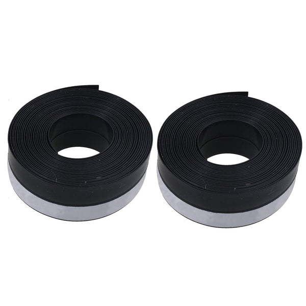 For 2pcs 5 Meters Rubber Dust and Noise Insulation Weather Stripping Seal WS3403