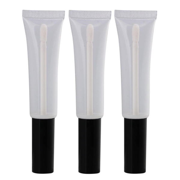 40Pcs 15ml Capacity Empty Transparent Lipstick Gloss Tube for TravelWS3596