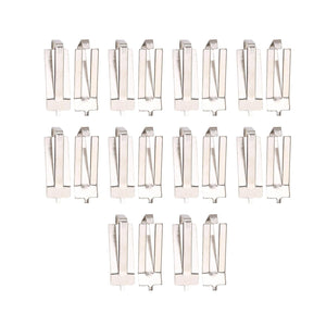 20pcs Printing Platform Turn Clips Stainless Steel Hot Bed Spring ClampWS4365