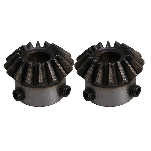 For 2pcs 45# Steel 16 Teeth 1.5 Module 8mm Hole Diameter Bevel Gear Wheel WS4405