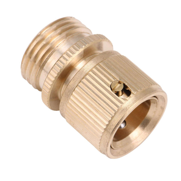 3/4 Inch Solid Brass Water Hose Quick Connect for Watering AccessoriesWS4460