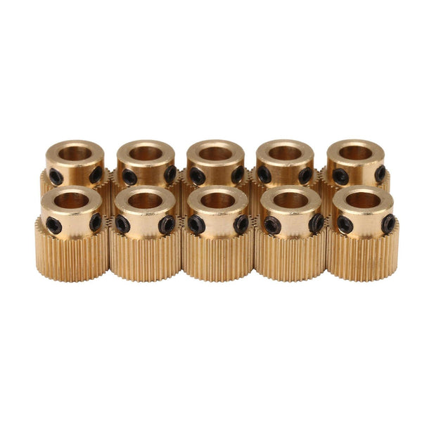 10x Brass 40 Teeth Drive Gear Extrusion Wheel replacement for Ender 3WS4542