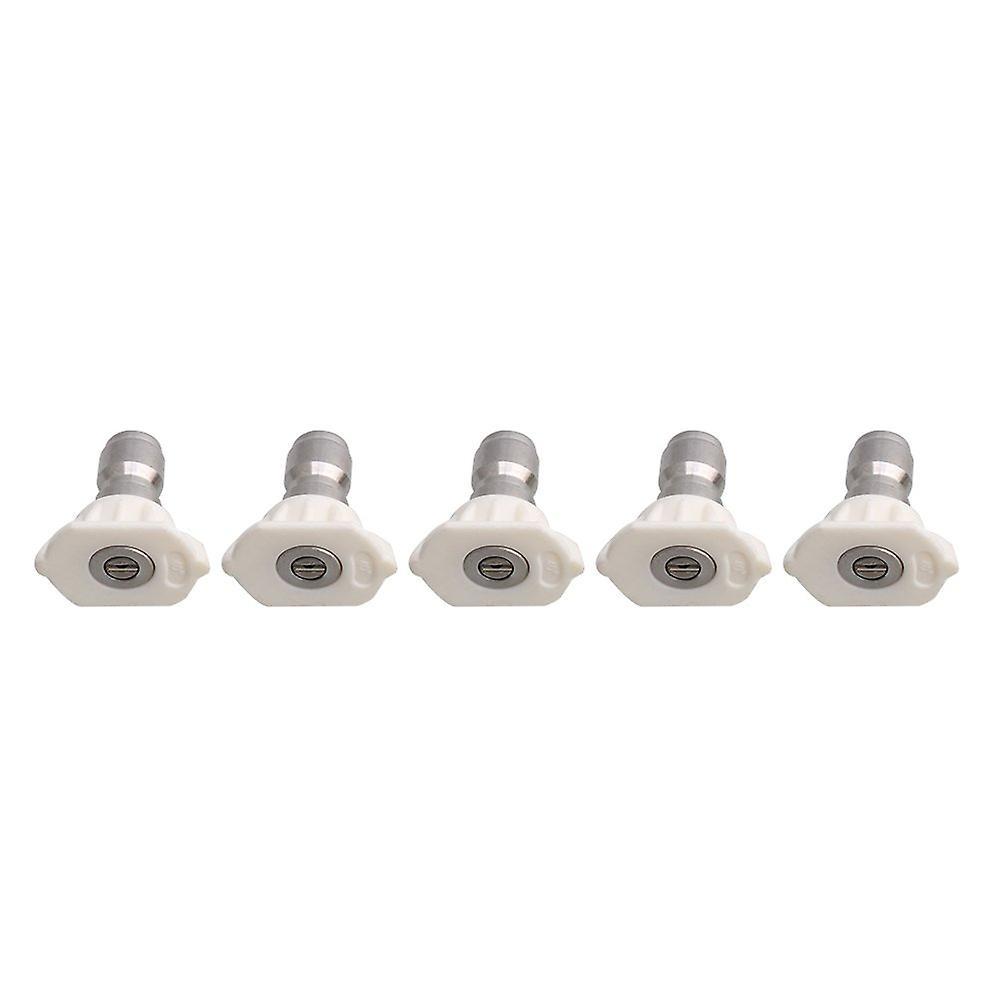 For 5pcs Power Pressure Washer Spray TIP Nozzle 40degree Set 1.0/1.2/1.4/1.6/2.0mm WS4552