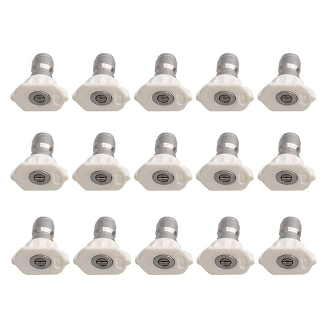 15PCS 40 Degree High-Pressure Spray Nozzle Tips 1.0/1.2/1.4/1.6/2.0mmWS4723