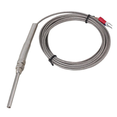 3 Meter Cable Stainless Steel Probe K type Sensors High Temperature ThermocopleWS4783