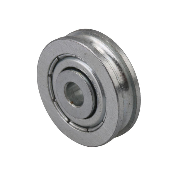 For 4pcs Bearing Steel U Type Rail Pulley Passive Rolloer Wheel 5x23x6.5mm WS4904