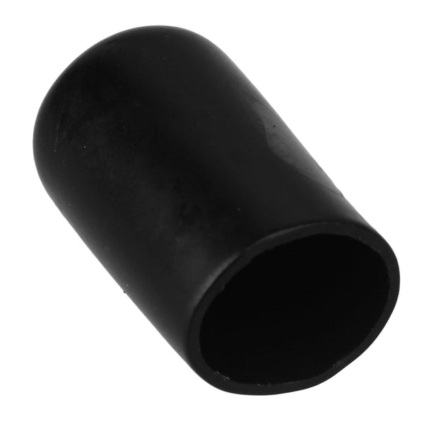 For 50pcs Black 12mm Soft Rubber Round Hose Finisher Screw Thread Protector Cover WS4999