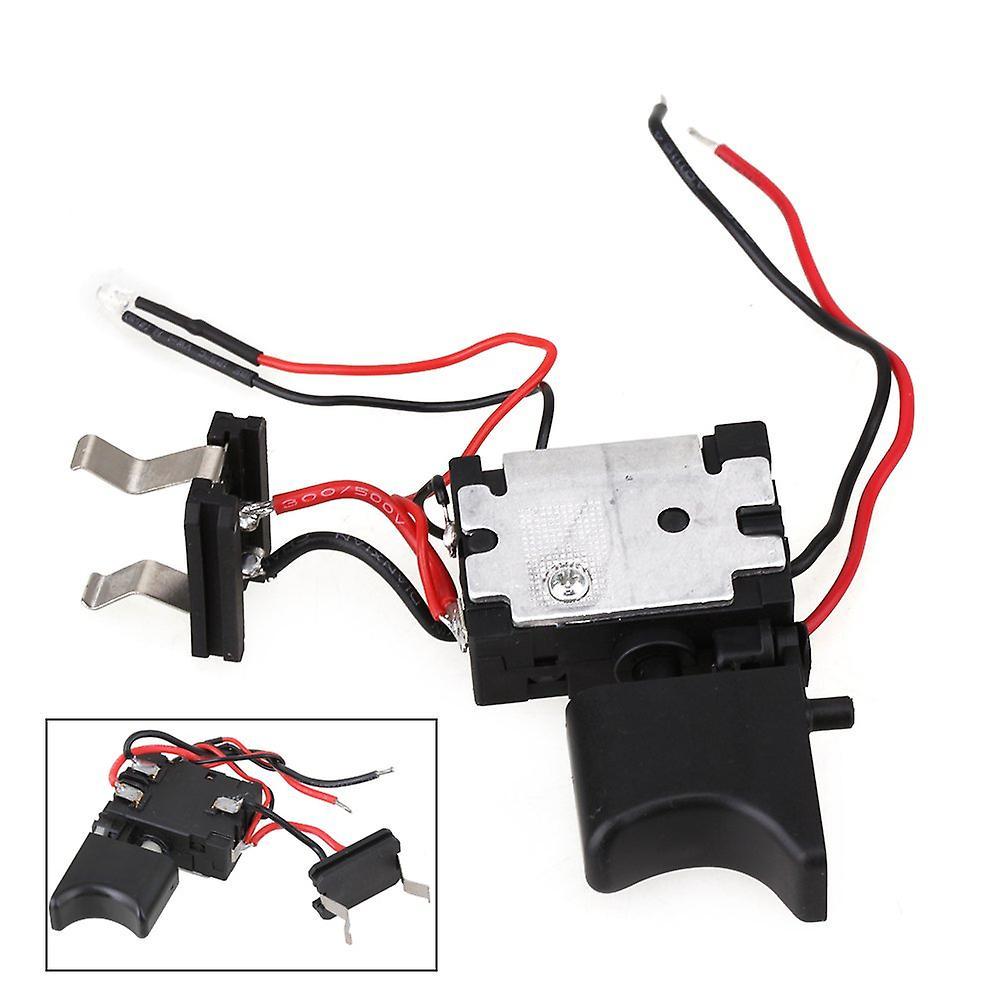 16A DC 7.2-24V Dustproof Electric Drill Tool Switch Locking Speed Control ButtonWS5155