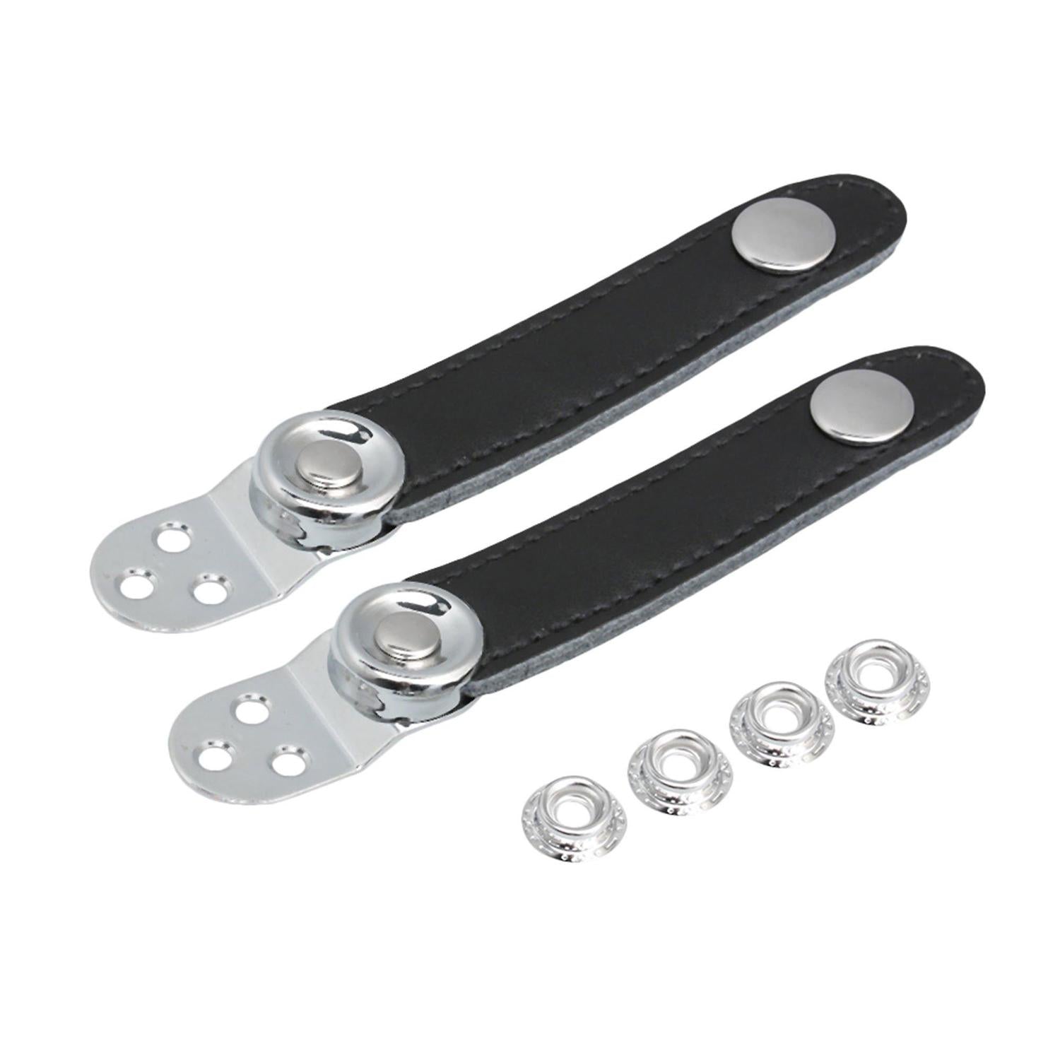 For 7.8cm PU Bellows Strap with Extension Film 4 Buckle for Accordion WS5205