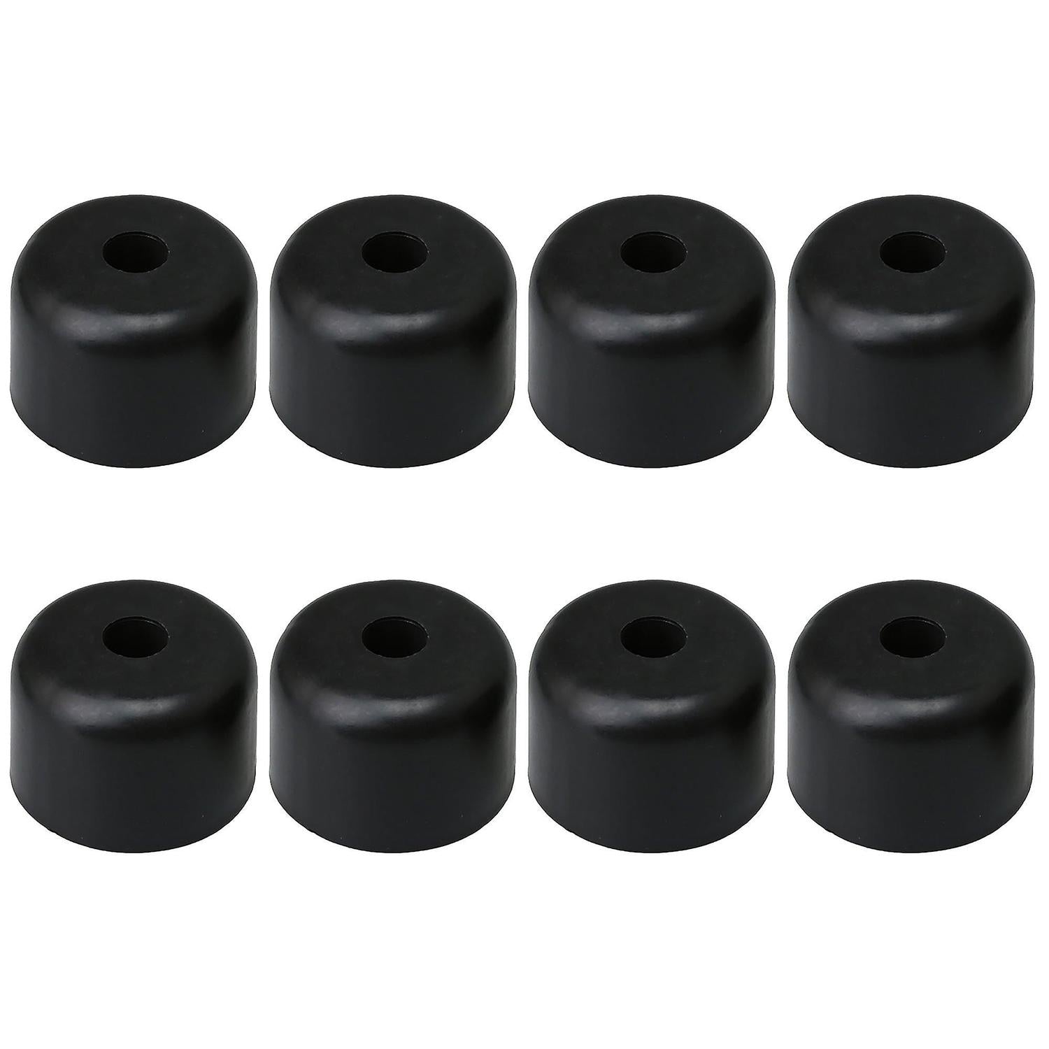 8PCS 50mm Diameter Black Plastic Sofa Legs for Furniture Table Chair LegWS5324