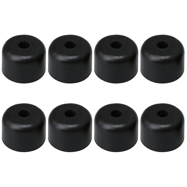 8PCS 50mm Diameter Black Plastic Sofa Legs for Furniture Table Chair LegWS5324