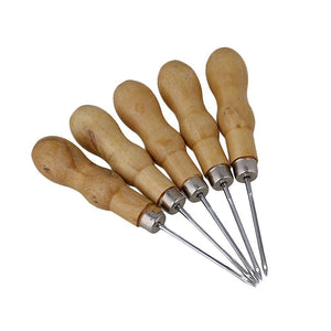 For 5x Handwork Sewing Awl Stitcher Shoe Repair Tool for Leather DIY Sewing Repair WS5414