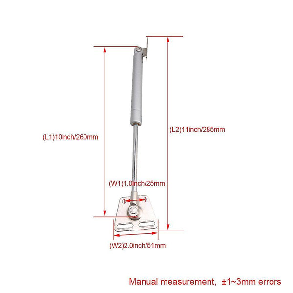 2pcs Gas Strut Cupboard Door Hinges Stays for Wooden and Aluminium Frame DoorWS5428