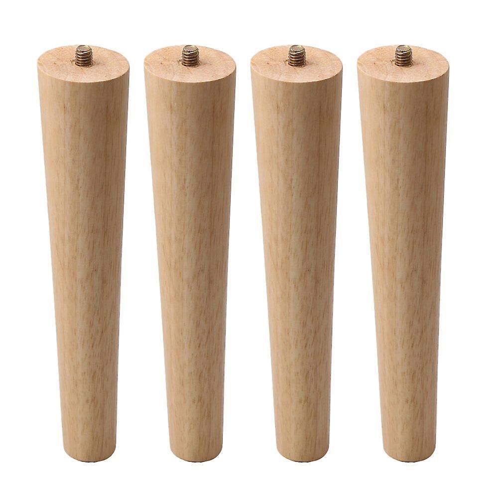 4pcs Wood Cone Furniture Foot Leg Feet20*4*2.5 cmWS5443