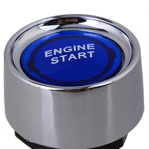 For Auto Engine Ignition Starter Push Button OFF-(ON) Switch 12V 24V Blue WS5575