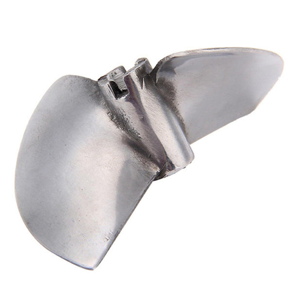 478/2 Type 26cc Gasoline Boat Two Leaves Metal Aluminum Propeller Paste SilverWS5602