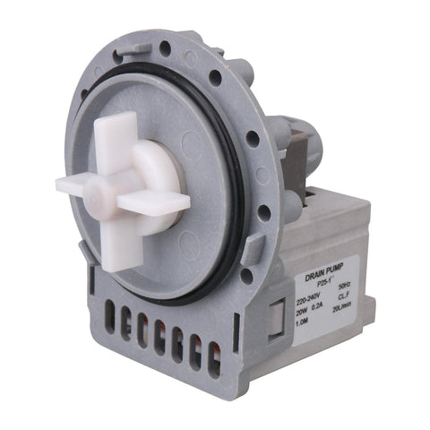 Drum Washing Machine Drain Pump Parts B04040003 20W 50HZ 3.42x2.99x3.74InchWS5820