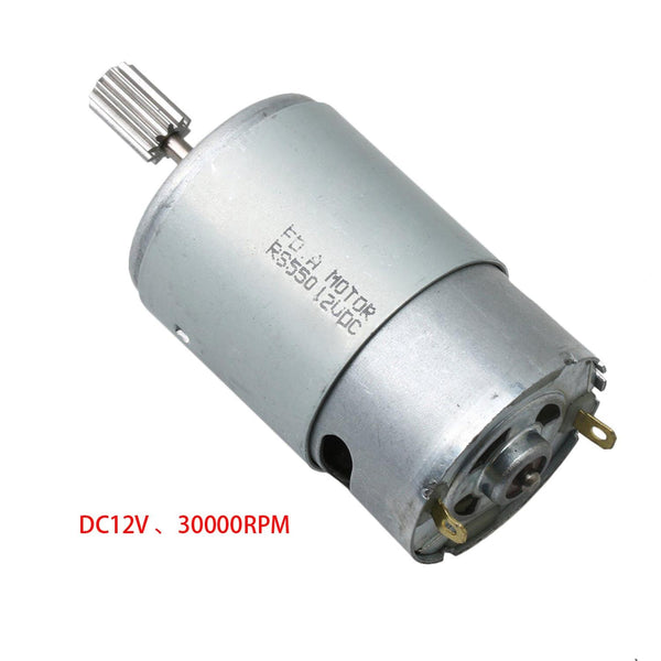 2pcs 12V 30000RPM 550 High Speed Electric Motor Gear 10T replacement PartWS5945