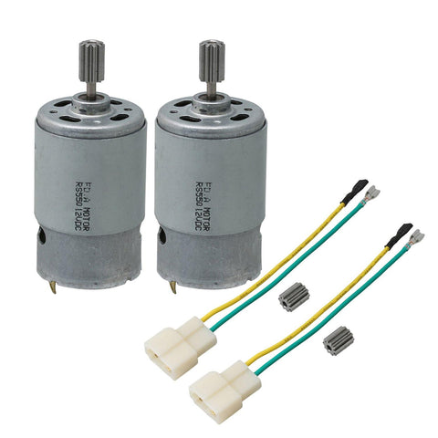 2pcs 12V 30000RPM 550 High Speed Electric Motor Gear 10T replacement PartWS5945