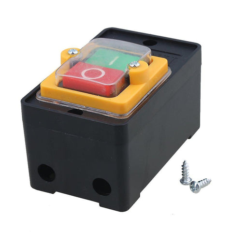 Water Proof 10A 380V ON/OFF Push Button Switch for Car Cleaning MachineWS6127