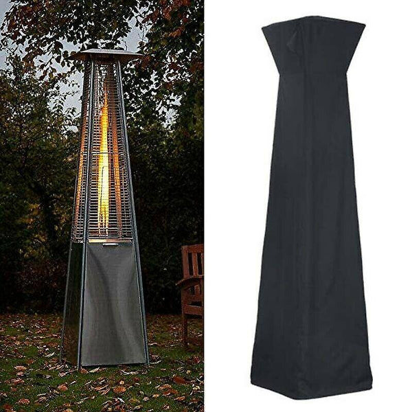 Waterproof Gas Pyramid Patio Heater Cover Garden Furniture Protector Waterproof Cover(221*42cm)WS7117