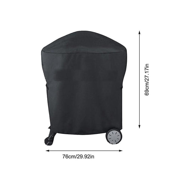 For Waterproof Dustproof Storage Barbeque Grill Cover Cart Weber Q1000 Q2000 Series Covers(54x76x69cm) WS7378