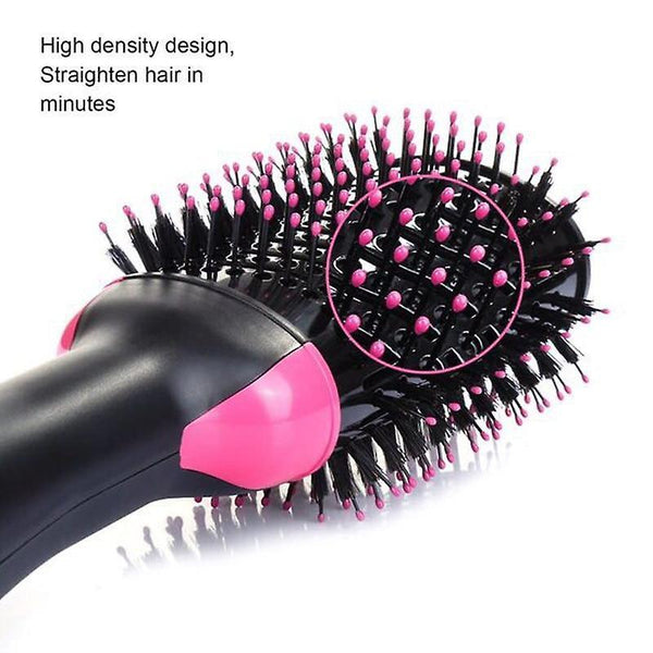 3 In 1 Multifunctional Hair Dryer Volumizer Rotate Styler Comb Styling Curling Irons(Black)WS7388