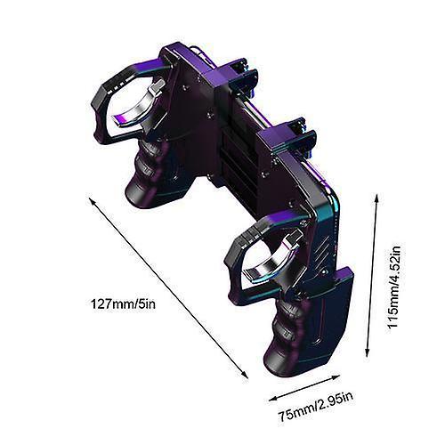 For Gun Shape Game Controller Gamepad Joystick for Mobile Phone Universal Multi function Gamepad WS7808