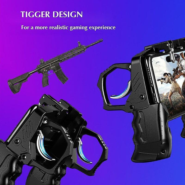 For Gun Shape Game Controller Gamepad Joystick for Mobile Phone Universal Multi function Gamepad WS7808