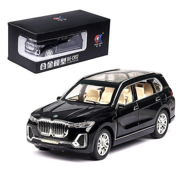 1:24 BMW X7 Car Model Alloy Car Die Cast Toy Car Model Pull Back Toy Collectibles(Black)WS8011