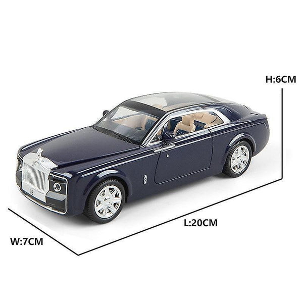 1:24 Rolls Royce car model metal model car alloy die casting car children's toy gift collectiblesWS8045