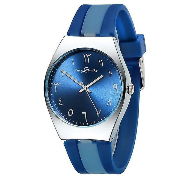 Watches Counterclockwise Men's and Women's(Blue)WS9074