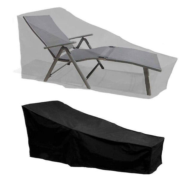 Sunbed Protective Cover Waterproof UV Dust Protection Garden Patio Furniture Cover(210*75*40*80cm)WS9375