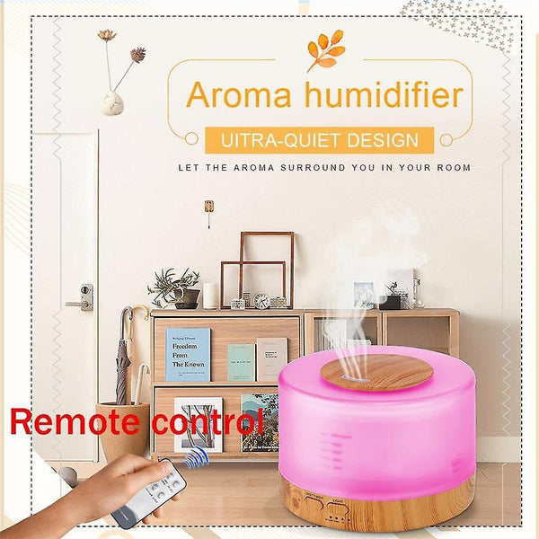 500ML Aromatherapy Diffuser Air Humidifier With LED Night Light Ultrasonic Cool Mist |HumidifiersWS9753