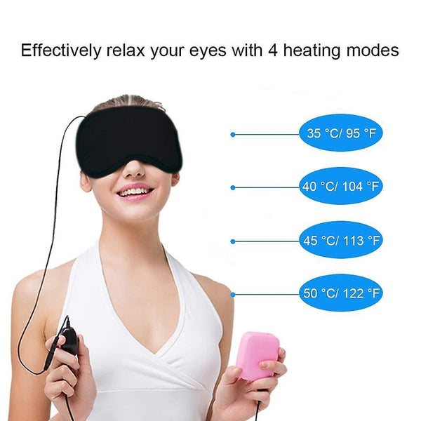 USB Heating Steam Eye Mask Massager Fatigue Relief Mask Eye Care Tool|Home Use Beauty DevicesWS10118