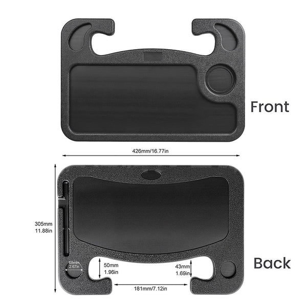 1PCS Car Steering Wheel Eating Tray/Laptop Desk Black replacement For Tesla Model 3 Spcs YWS10150