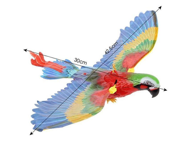 Electric Light Parrot Will Fly Glow Vocal Bird Hanging Line Parrot |RC AnimalsWS10303