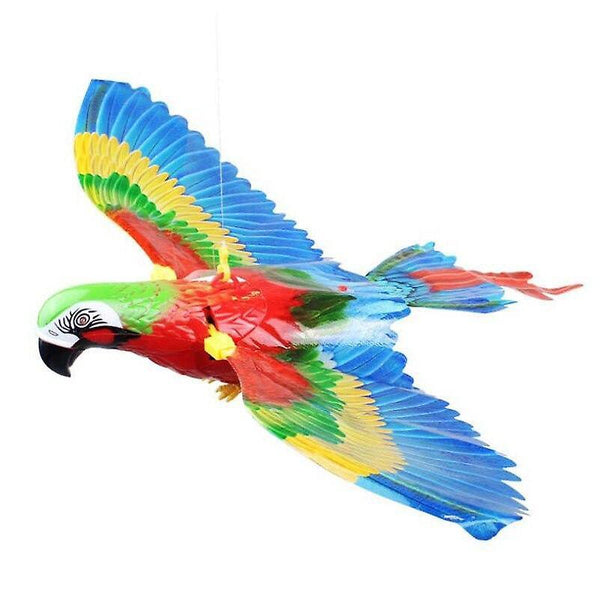 Electric Light Parrot Will Fly Glow Vocal Bird Hanging Line Parrot |RC AnimalsWS10303