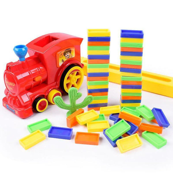 63Pcs Tren Dominos Blocks Colored DominoesWS10358