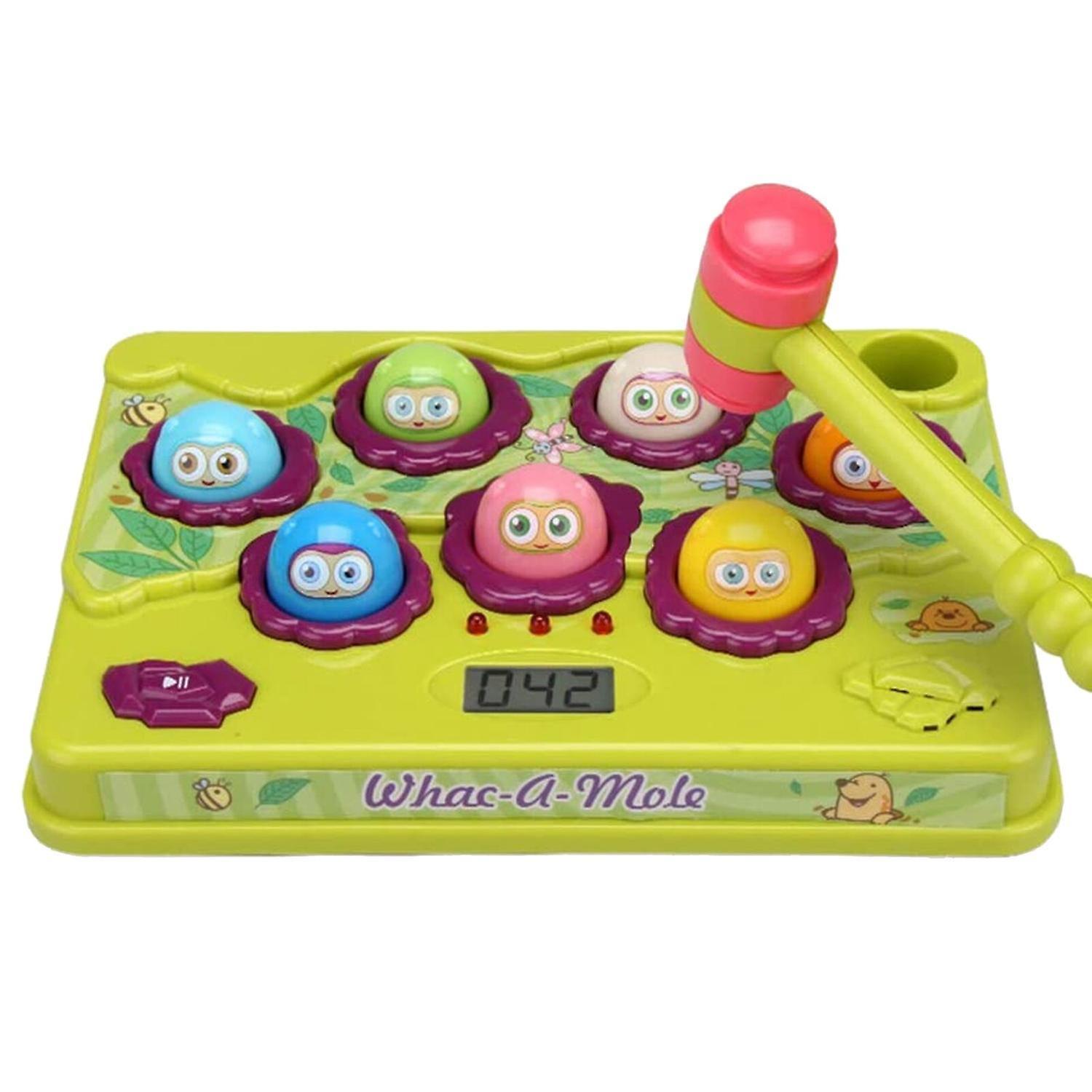 Electric Whac A Mole Toys Play Hit Hammering Game Table Game Toy |Gags & Practical JokesWS11107