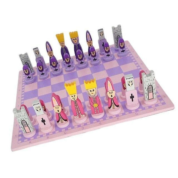 Wooden Chess Set Children's Educational Toys Board And Crafted end Chess gift|Strategy GamesWS11301