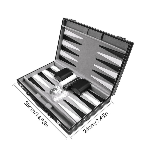 Portable Puzzle Chess Classic Board Game Set Folding Multifunctional Backgammon Game|Strategy GamesWS11511