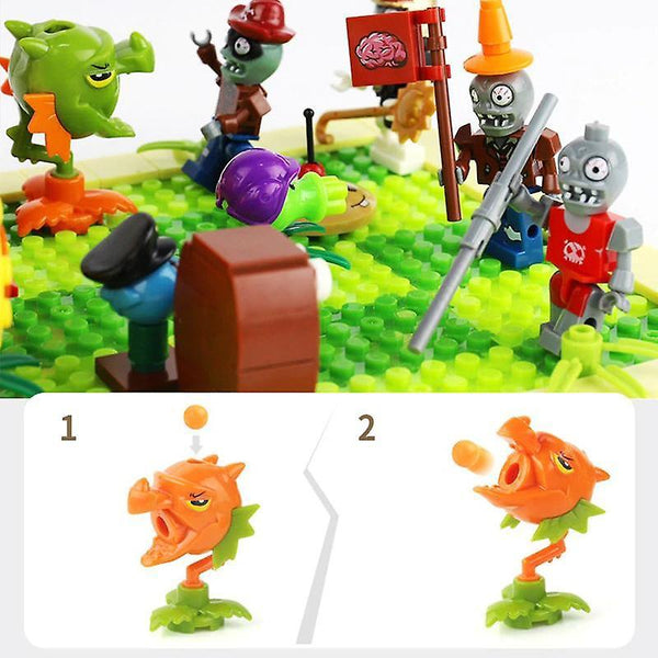 zombies struck game toy figures Building BlocksWS12341